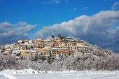 Rocca Priora, sotto la neve